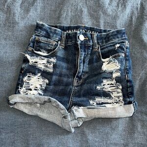 SOLD 🦅 AMERICAN EAGLE Curvy Hi-Rise Shortie, Size 2